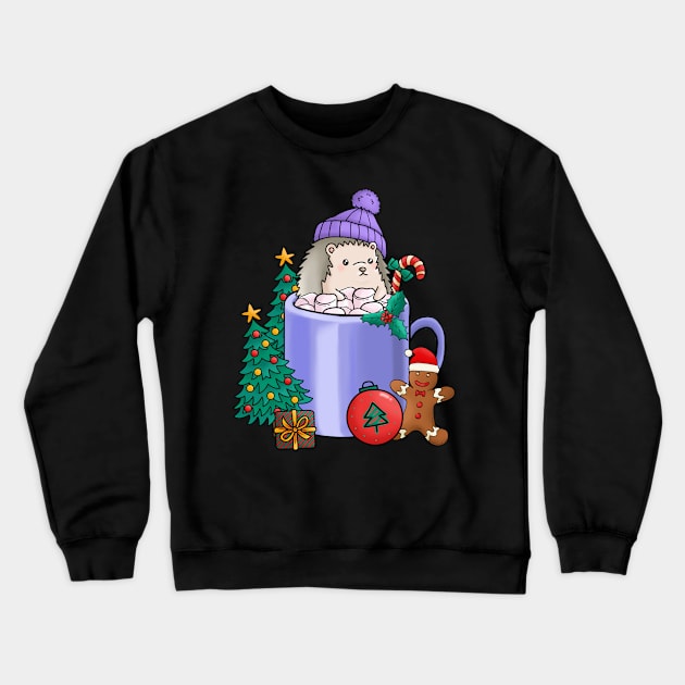 Cute and Lovely Animals with Christmas Vibes Crewneck Sweatshirt by Gomqes